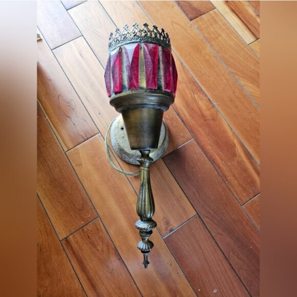 Antique Vintage Carriage Buggy Coach Lights Wall Sconces - Picture 3 of 14